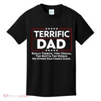 Terrific Dad Fathers Day Kids T-Shirt thumb 0