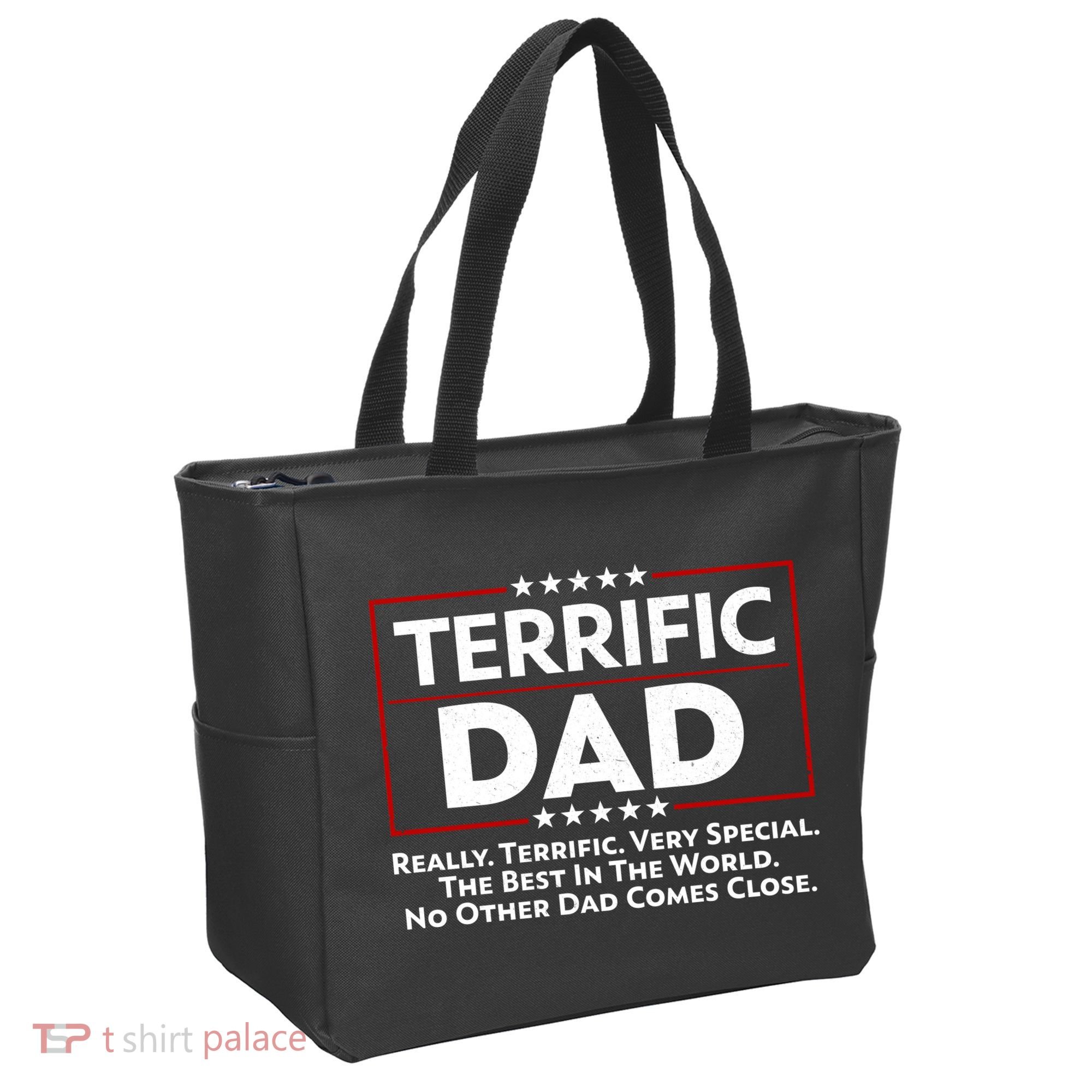 Terrific Dad Fathers Day Tote Bag