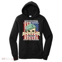 Terrorist Call Me Infidel Trump Calls Me US Veteran Women's Hoodie thumb 0