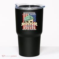 Terrorist Call Me Infidel Trump Calls Me US Veteran Tumbler thumb 0