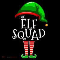 The Elf Squad Family Matching Group Christmas Women's Hoodie thumb 2