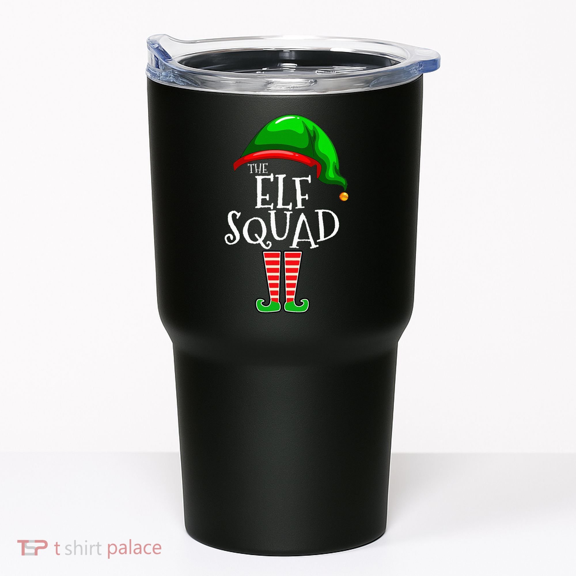 The Elf Squad Family Matching Group Christmas Tumbler