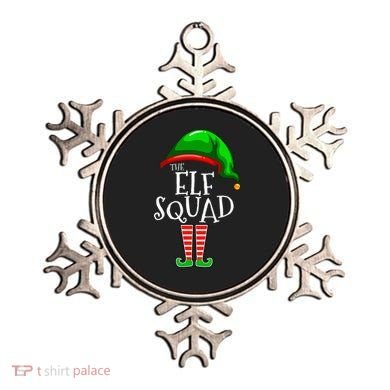 The Elf Squad Family Matching Group Christmas Ornament
