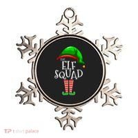 The Elf Squad Family Matching Group Christmas Ornament thumb 0
