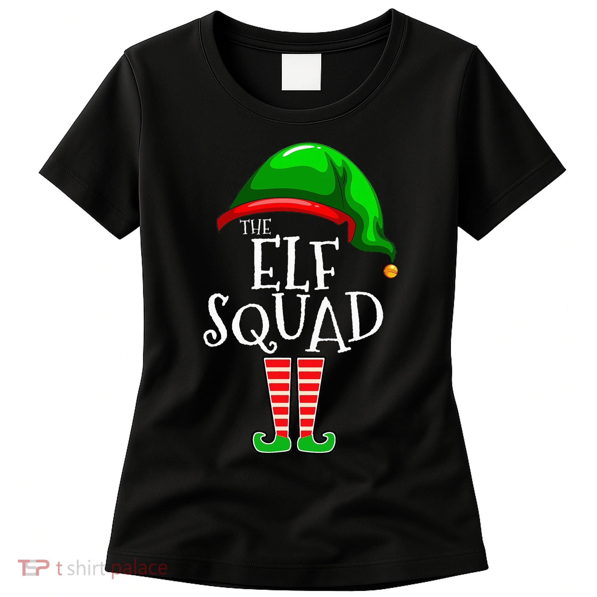 The Elf Squad Family Matching Group Christmas Women's T-Shirt