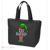 The Elf Squad Family Matching Group Christmas Tote Bag thumb 3
