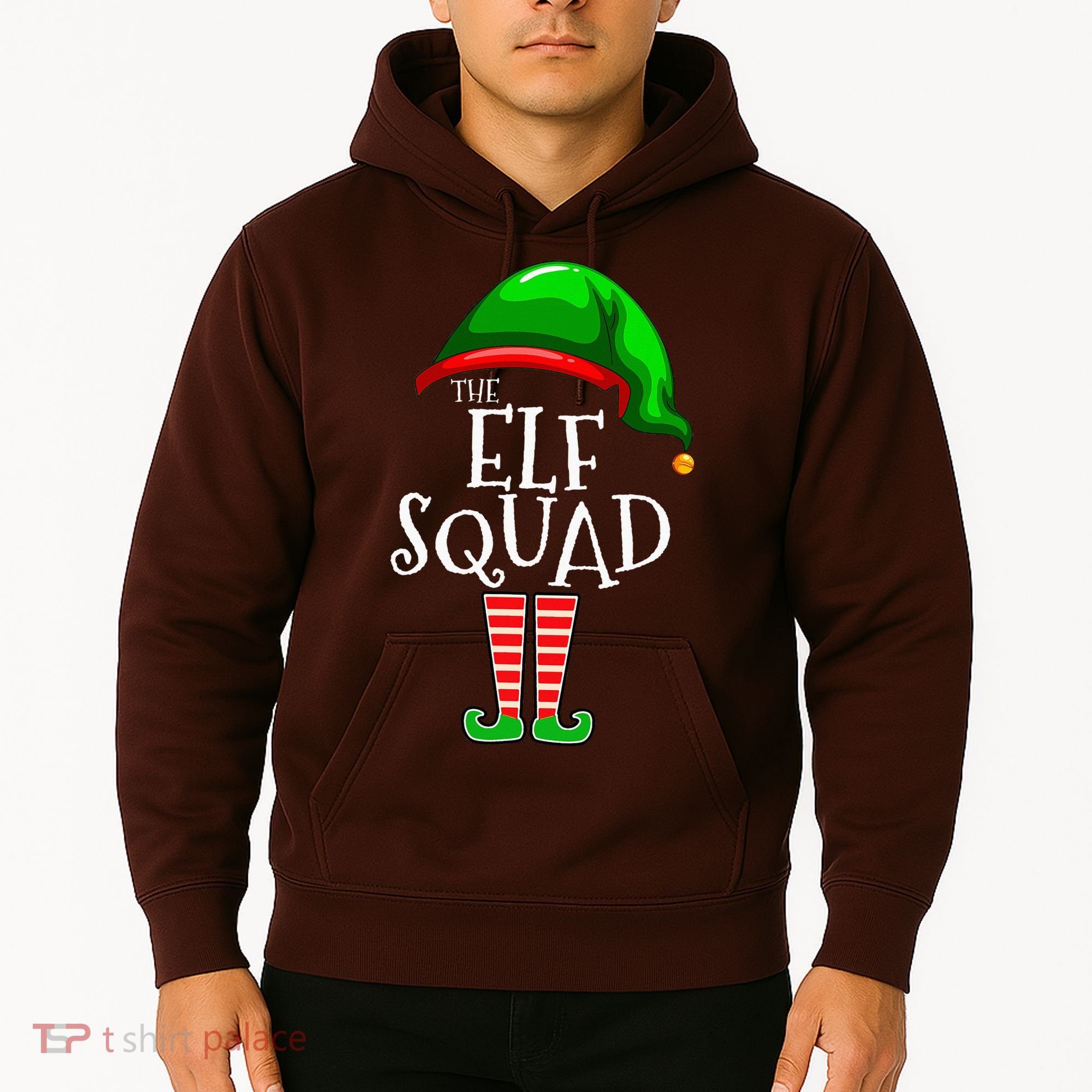 The Elf Squad Family Matching Group Christmas Hoodie
