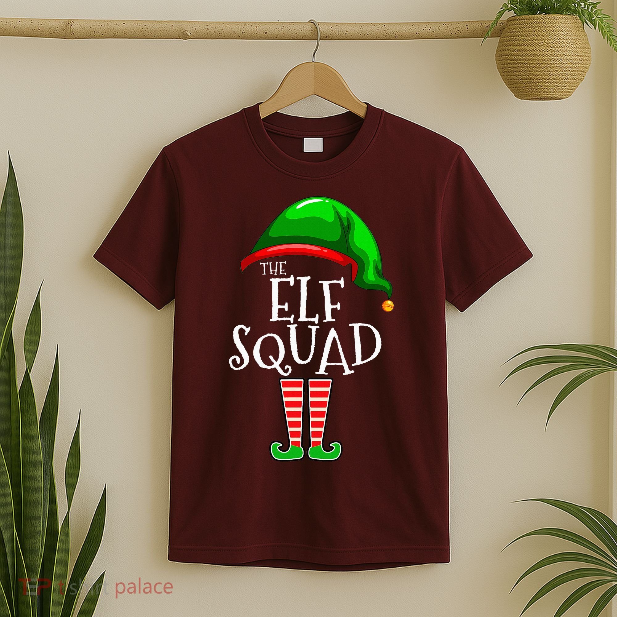 The Elf Squad Family Matching Group Christmas T-Shirt