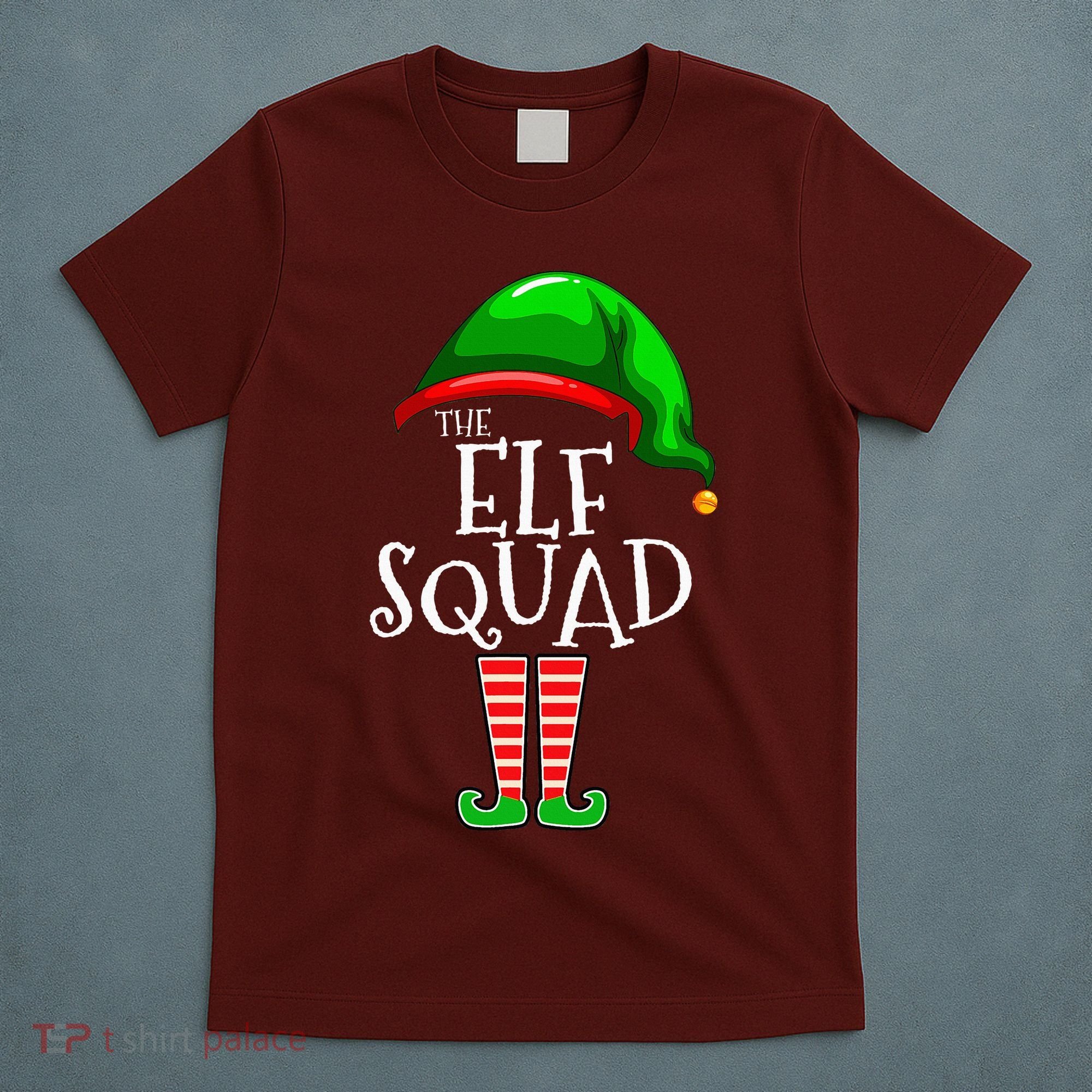 The Elf Squad Family Matching Group Christmas T-Shirt