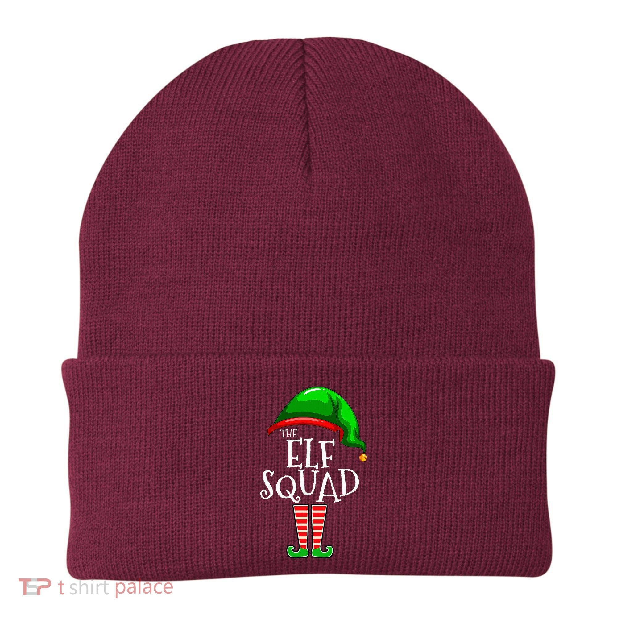 The Elf Squad Family Matching Group Christmas Beanie