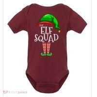 The Elf Squad Family Matching Group Christmas Baby Bodysuit thumb 0