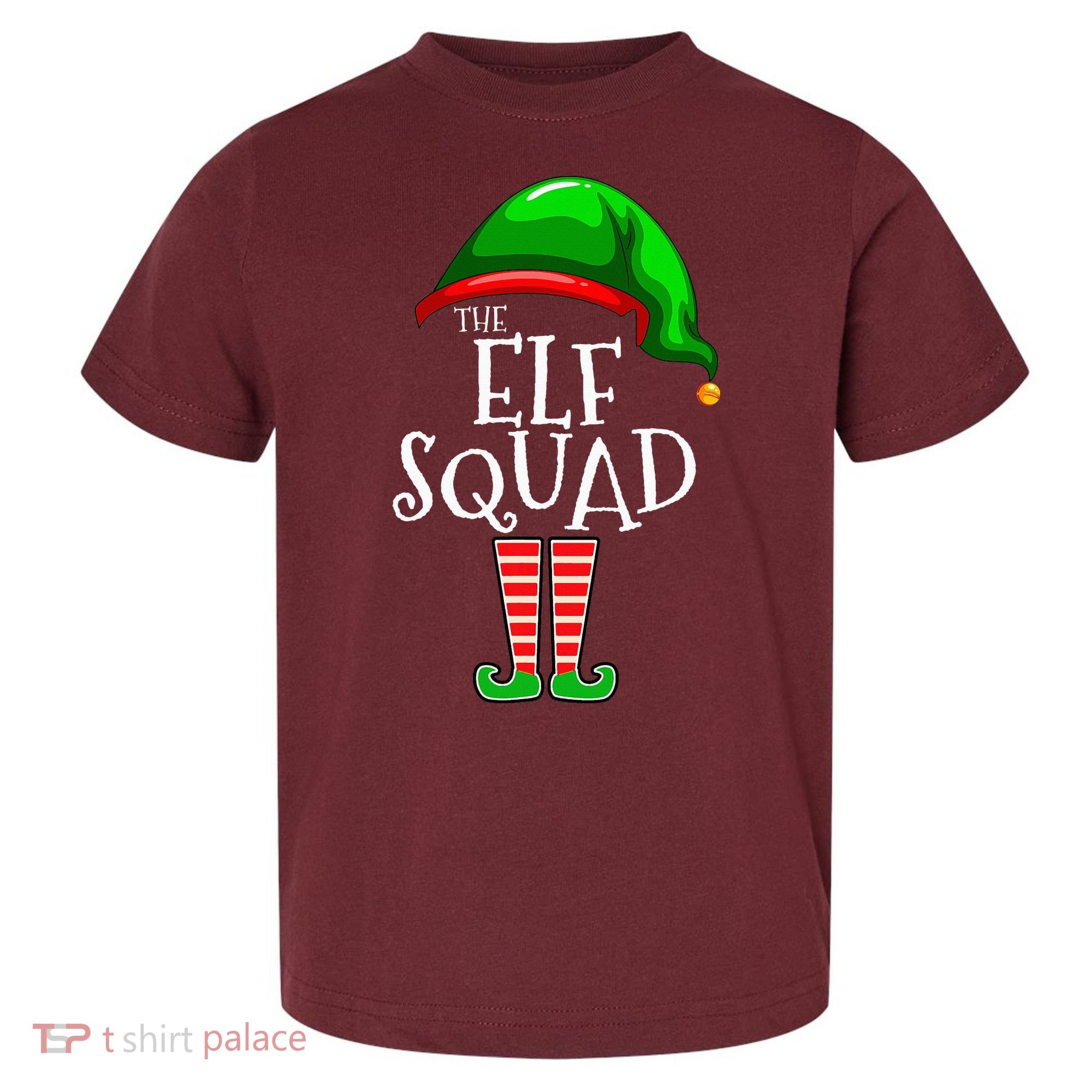The Elf Squad Family Matching Group Christmas Toddler T-Shirt