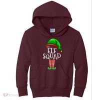 The Elf Squad Family Matching Group Christmas Kids Hoodie thumb 0
