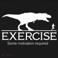 TRex Exercise Some Motivation Required Doggie Tank thumb 4
