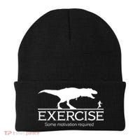 TRex Exercise Some Motivation Required Beanie thumb 0