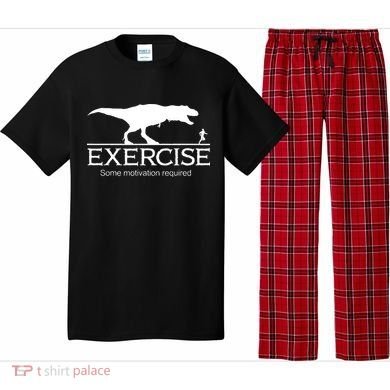 TRex Exercise Some Motivation Required Pajama Set