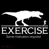 TRex Exercise Some Motivation Required Women's Hoodie thumb 2