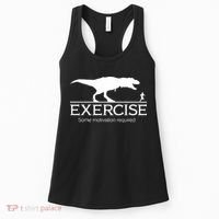 TRex Exercise Some Motivation Required Women's Tank Top thumb 0