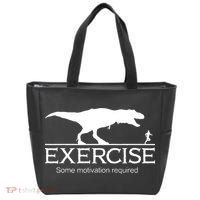 TRex Exercise Some Motivation Required Tote Bag thumb 0