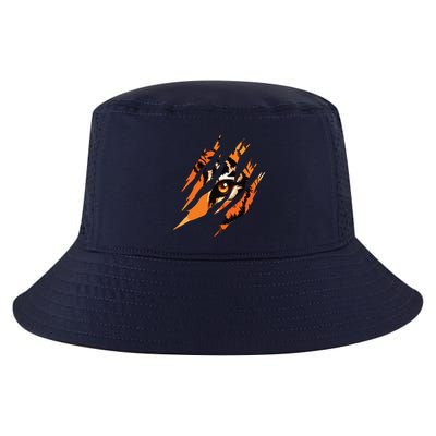 Tiger Eye Safari Zoo Wildlife Animal Zookeeper Costume Gift Cool Comfort Performance Bucket Hat