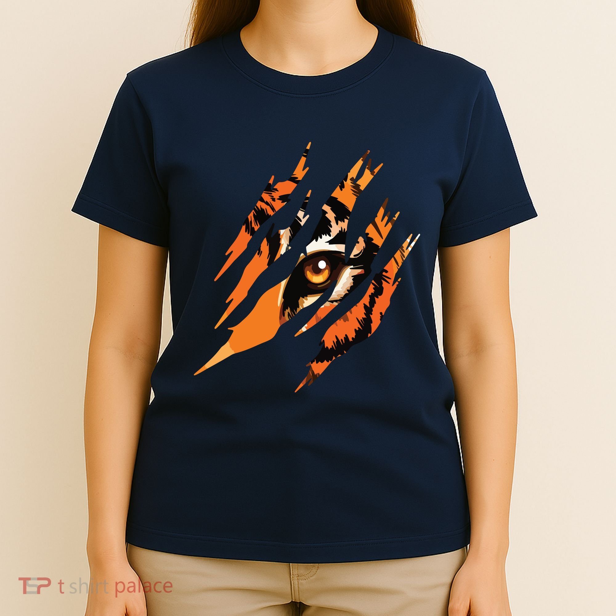 Tiger Eye Safari Zoo Wildlife Animal Zookeeper Costume Gift T-Shirt