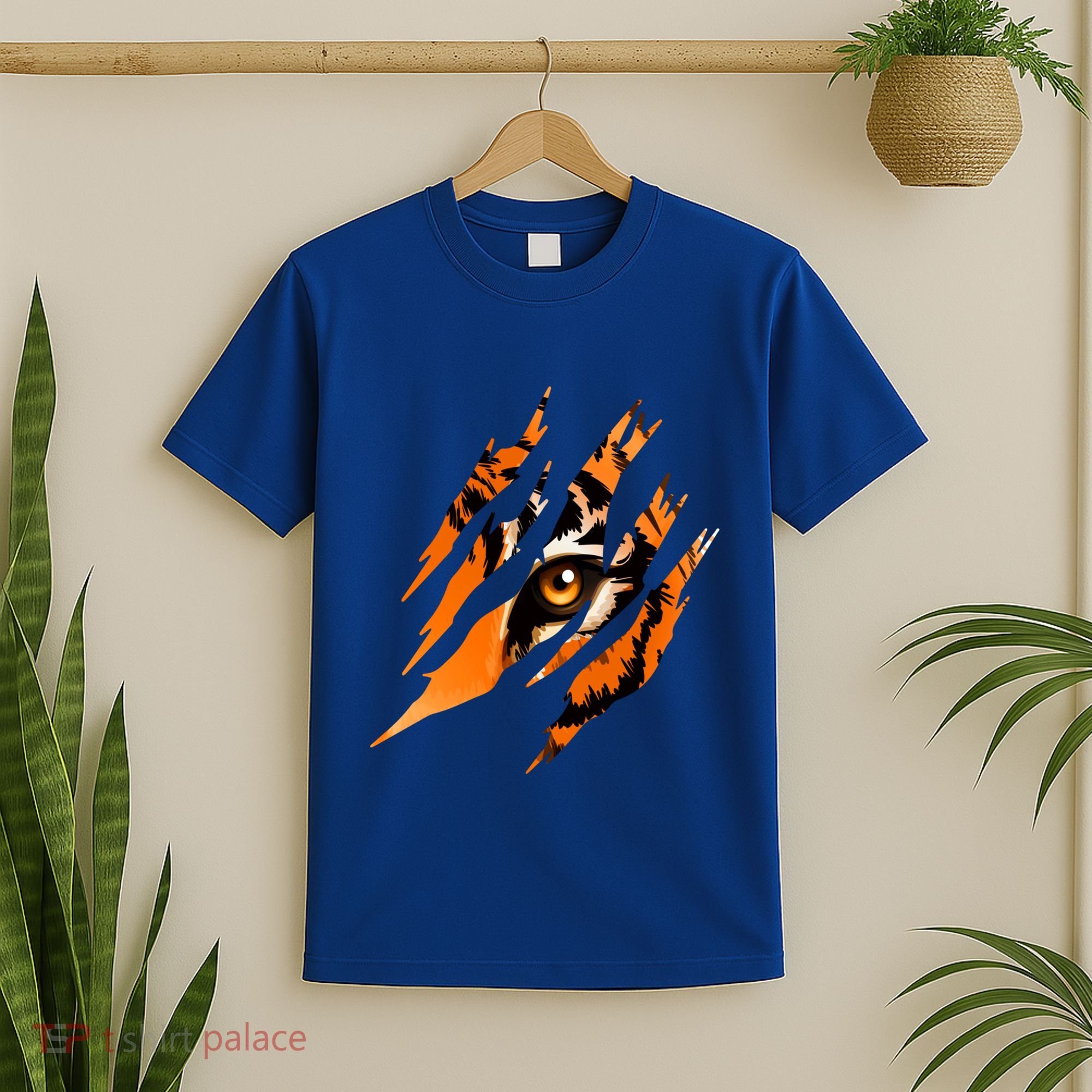 Tiger Eye Safari Zoo Wildlife Animal Zookeeper Costume Gift T-Shirt
