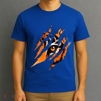 Tiger Eye Safari Zoo Wildlife Animal Zookeeper Costume Gift T-Shirt thumb 3