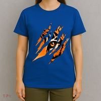 Tiger Eye Safari Zoo Wildlife Animal Zookeeper Costume Gift T-Shirt thumb 4