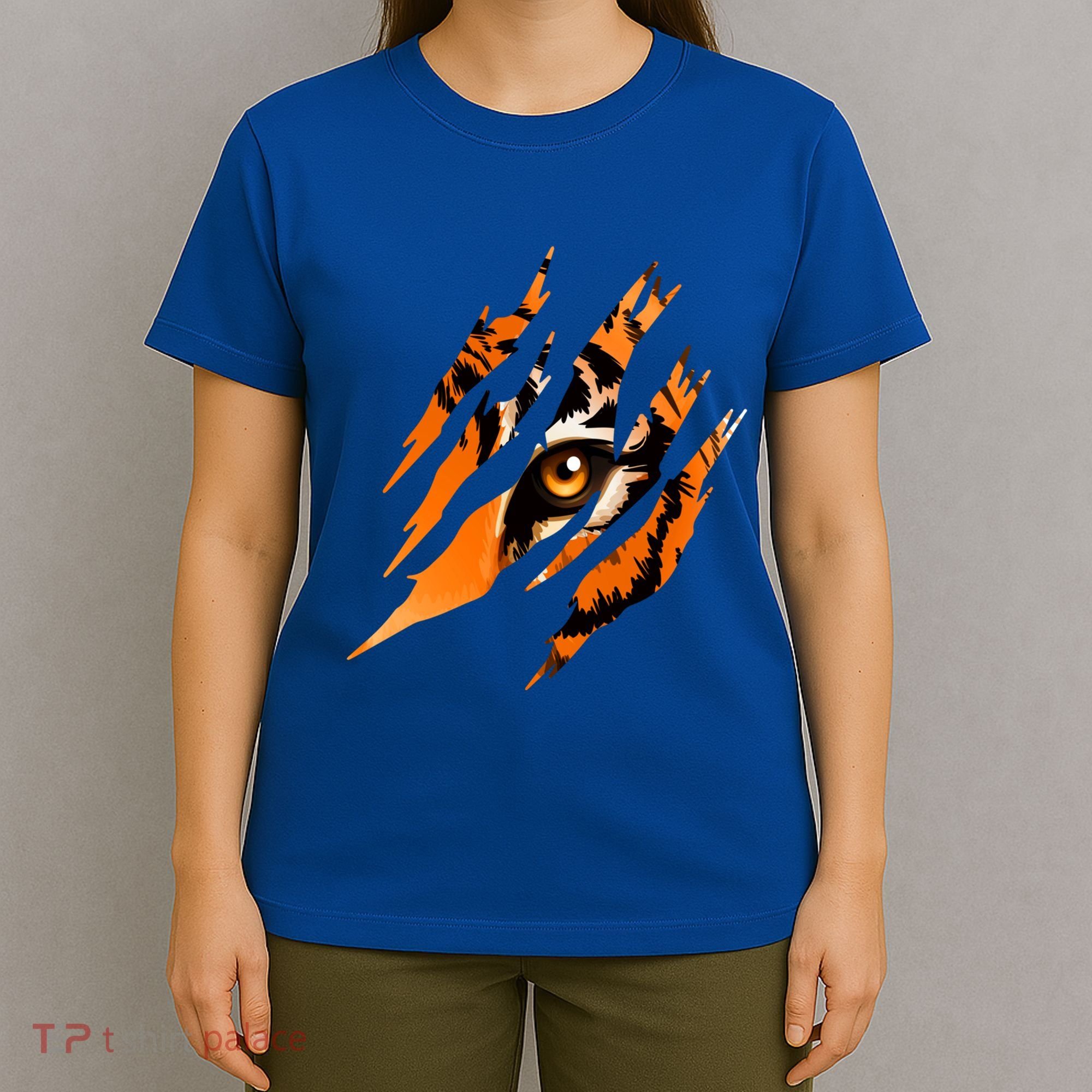 Tiger Eye Safari Zoo Wildlife Animal Zookeeper Costume Gift T-Shirt