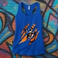 Tiger Eye Safari Zoo Wildlife Animal Zookeeper Costume Gift Women's Tank Top thumb 3
