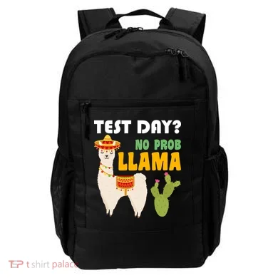 Test Day? No Prob Llama Cactus Backpack