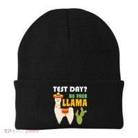 Test Day? No Prob Llama Cactus Beanie thumb 0