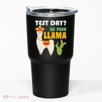 Test Day? No Prob Llama Cactus Tumbler thumb 0