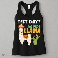 Test Day? No Prob Llama Cactus Women's Tank Top thumb 3