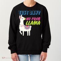 Test Day? No Probllama  Women's Sweatshirt thumb 0
