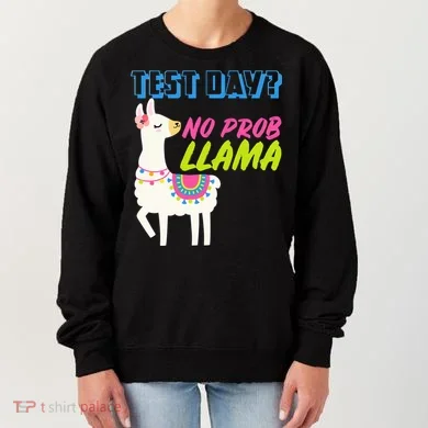 Test Day? No Probllama Women's Sweatshirt