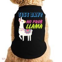 Test Day? No Probllama  Doggie Tank thumb 0