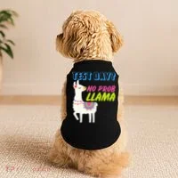 Test Day? No Probllama  Doggie Tank thumb 2