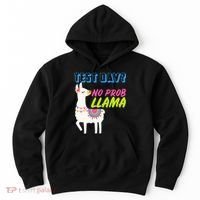 Test Day? No Probllama  Hoodie thumb 0
