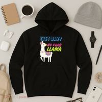 Test Day? No Probllama  Hoodie thumb 3