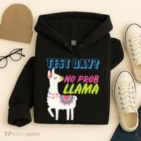 Test Day? No Probllama  Hoodie thumb 4