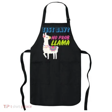 Test Day? No Probllama  Apron