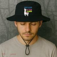 Test Day? No Probllama  Bucket Hat thumb 2