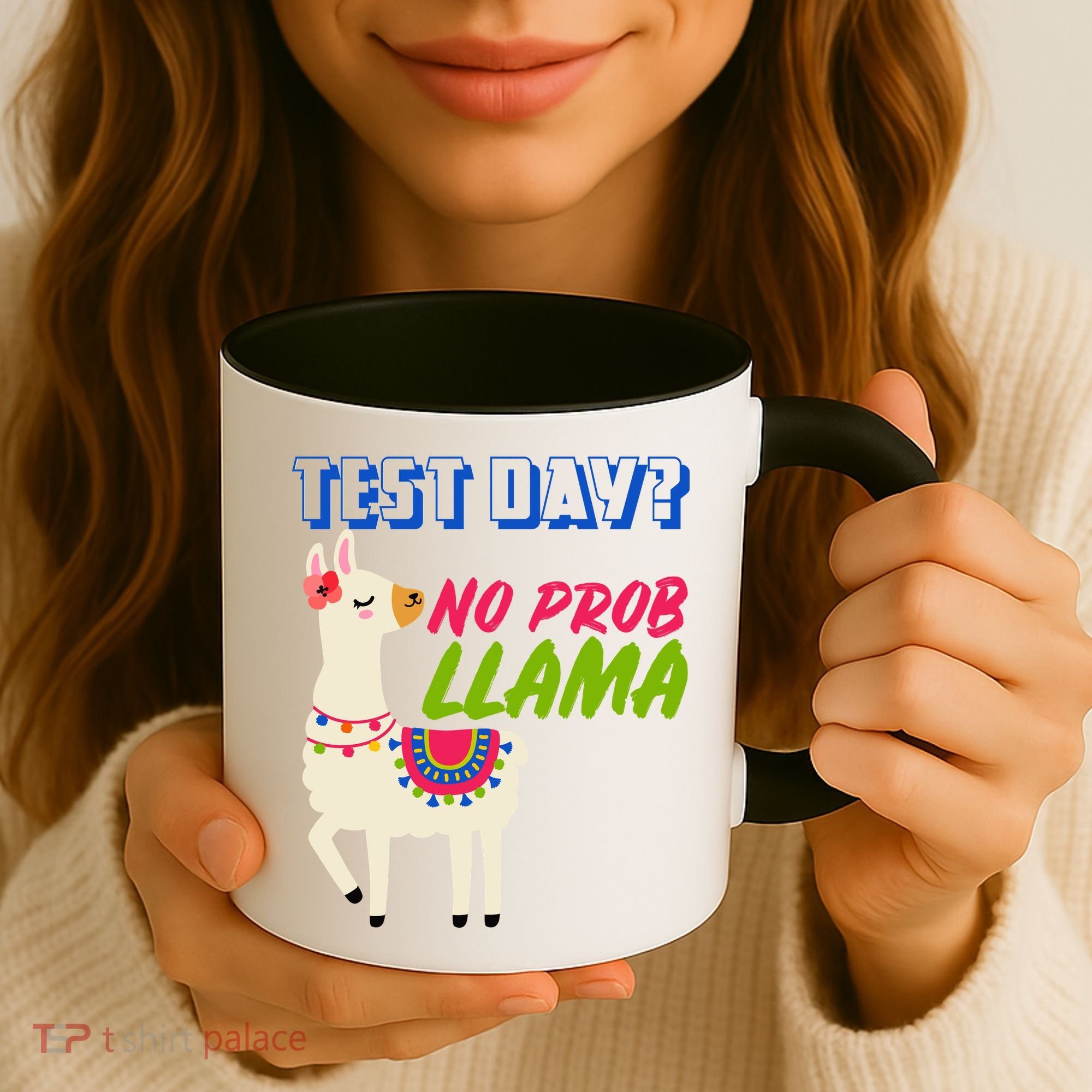 Test Day? No Probllama  Coffee Mug