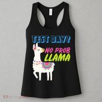 Test Day? No Probllama  Women's Tank Top thumb 3