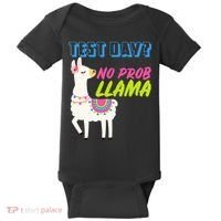 Test Day? No Probllama  Baby Bodysuit thumb 0