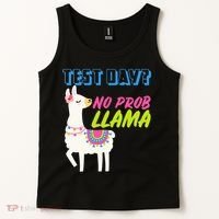 Test Day? No Probllama  Tank Top thumb 2