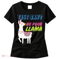 Test Day? No Probllama  Women's T-Shirt thumb 0