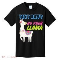 Test Day? No Probllama  Kids T-Shirt thumb 0