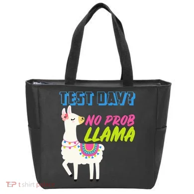 Test Day? No Probllama Tote Bag